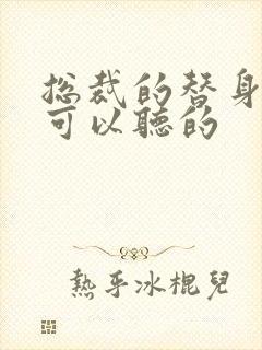 总裁的替身前妻可以听的