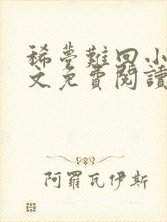 稀梦难回小说全文免费阅读无弹窗封面