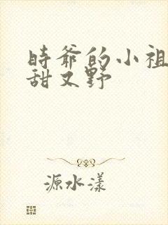 时爷的小祖宗又甜又野