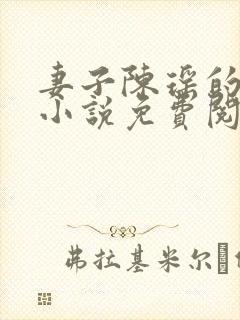 妻子陈瑶的秘密小说免费阅读