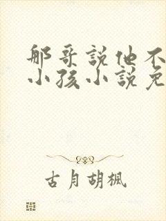 那哥说他不喜欢小孩小说免费阅读