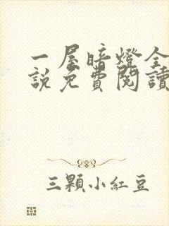 一屋暗灯全文小说免费阅读