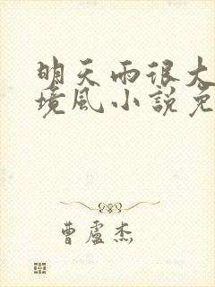 明天雨很大by境风小说免费阅读全文