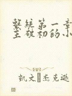系统第一章给宿主破初的小说