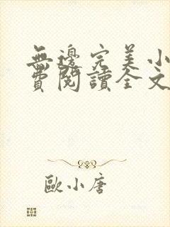 无边完美小说免费阅读全文最新章节