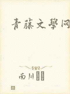 青藤文学网封面