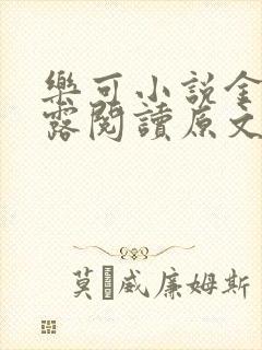乐可小说金银花露阅读原文封面