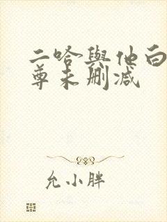 二哈与他白猫师尊未删减封面
