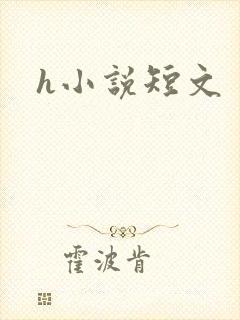 h小说短文封面