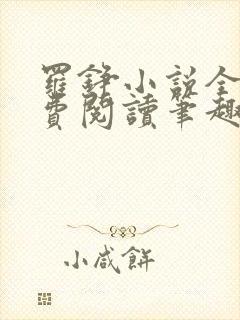 罗铮小说全文免费阅读笔趣阁