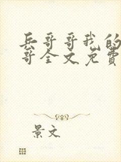兵哥哥我的好哥哥全文免费阅读