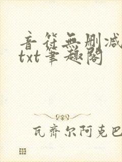 音符无删减全文txt笔趣阁