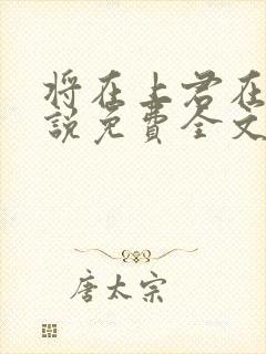 将在上君在下小说免费全文阅读