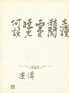 何晓雨赵志远小说免费阅读无弹窗封面