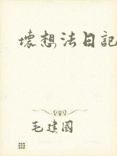 坏想法日记