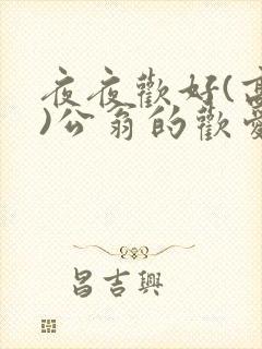 夜夜欢好(高h)公翁的欢爱h
