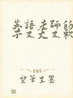 英语老师的小兔子又大又软