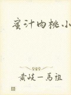 蜜汁肉桃小说