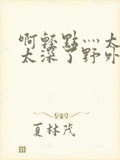 啊轻点灬太粗嗯太深了野外封面