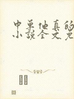中单他真的很乖小说全文免费阅读