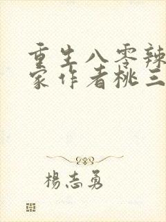 重生八零辣妻当家作者桃三月