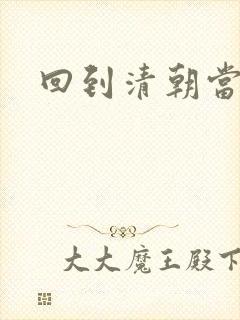 回到清朝当海盗