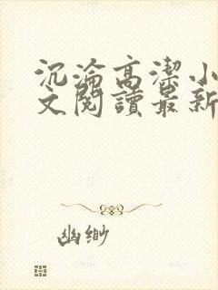 沉沦高洁小说全文阅读最新章节更新