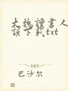 大魏读书人 小说下载txt