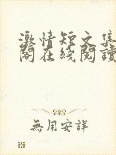 激情短文集笔趣阁在线阅读封面
