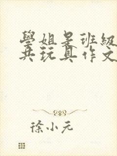 学姐是班级的公共玩具作文封面