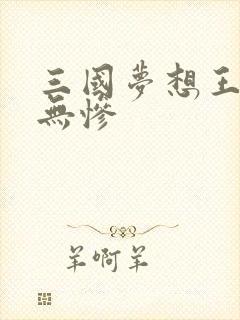 三国梦想王元姬无惨
