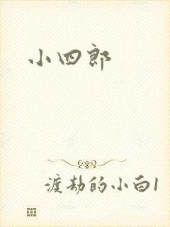 小四郎封面
