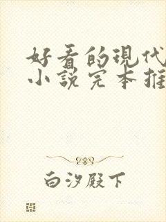 好看的现代言情小说完本推荐