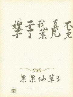 嫂子我真不是傻子了叶凡免费下载封面