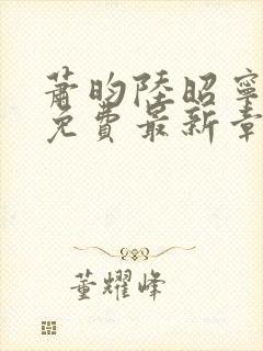 萧昀陆昭宁全文免费最新章节阅读封面