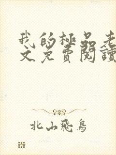 我的极品老婆全文免费阅读