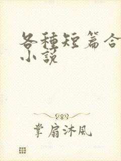 各种短篇合集的小说