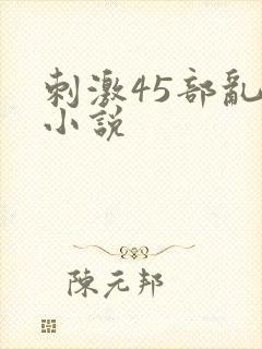 刺激45部乱亲小说封面
