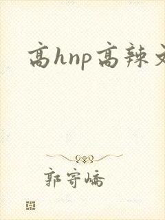 高hnp高辣文