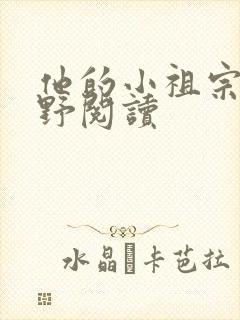 他的小祖宗甜又野阅读