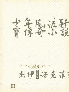 少年风流轩辕大宝传奇小说封面