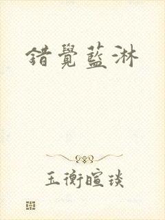 错觉蓝淋封面