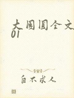大团圆全文阅读01