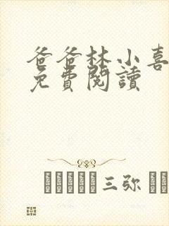 爸爸林小喜小说免费阅读