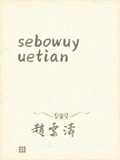 sebowuyuetian封面