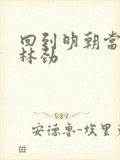 回到明朝当王爷林劲封面