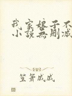 我家娘子不对劲小说无删减