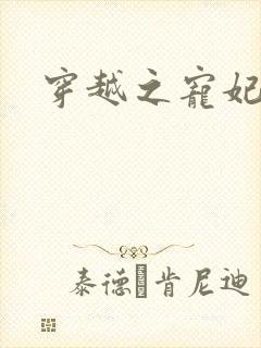 穿越之宠妃封面