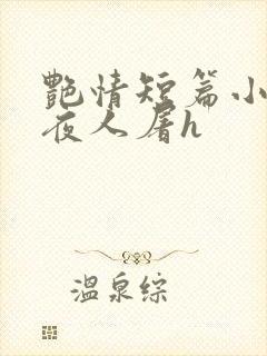 艳情短篇小说午夜人屠h