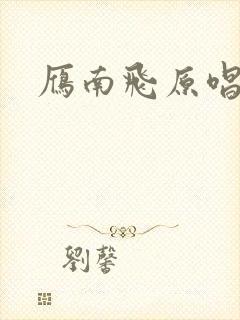 雁南飞原唱